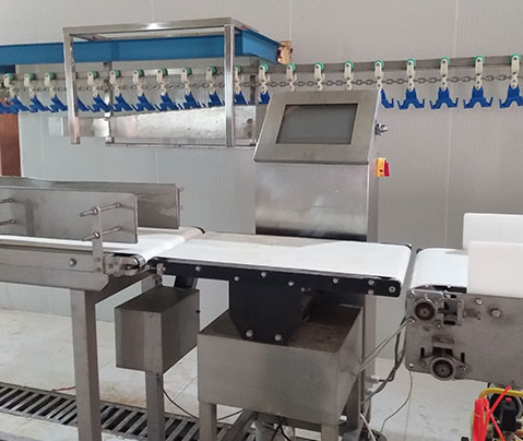 WEIGHING AND GRADING MACHINE