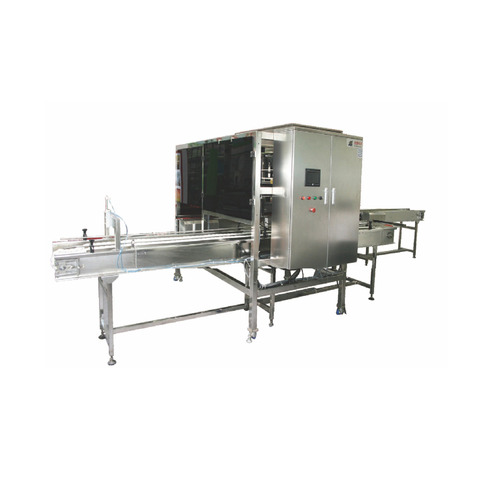 Automatic machine for CANDLING AND TRANSFERING with high speed