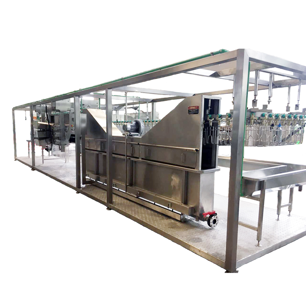 300-500BPH compact poultry processing equipment